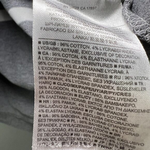 Banana Republic Polo Shirt Mens Size Large White Tan Gray Colorblock Elephant - Picture 8 of 12